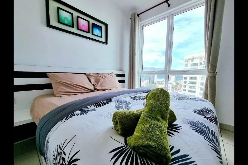 Seaview Condo 2Bedroom +2Br With City View George Town 0*,  Malajsie