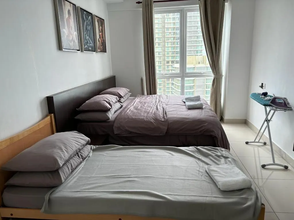 Seaview Condo 2Bedroom +2Br With City View George Town Malajsie